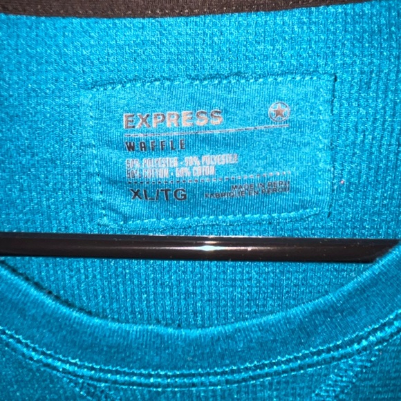 Express waffle knit shirt Size XL - Picture 3 of 3